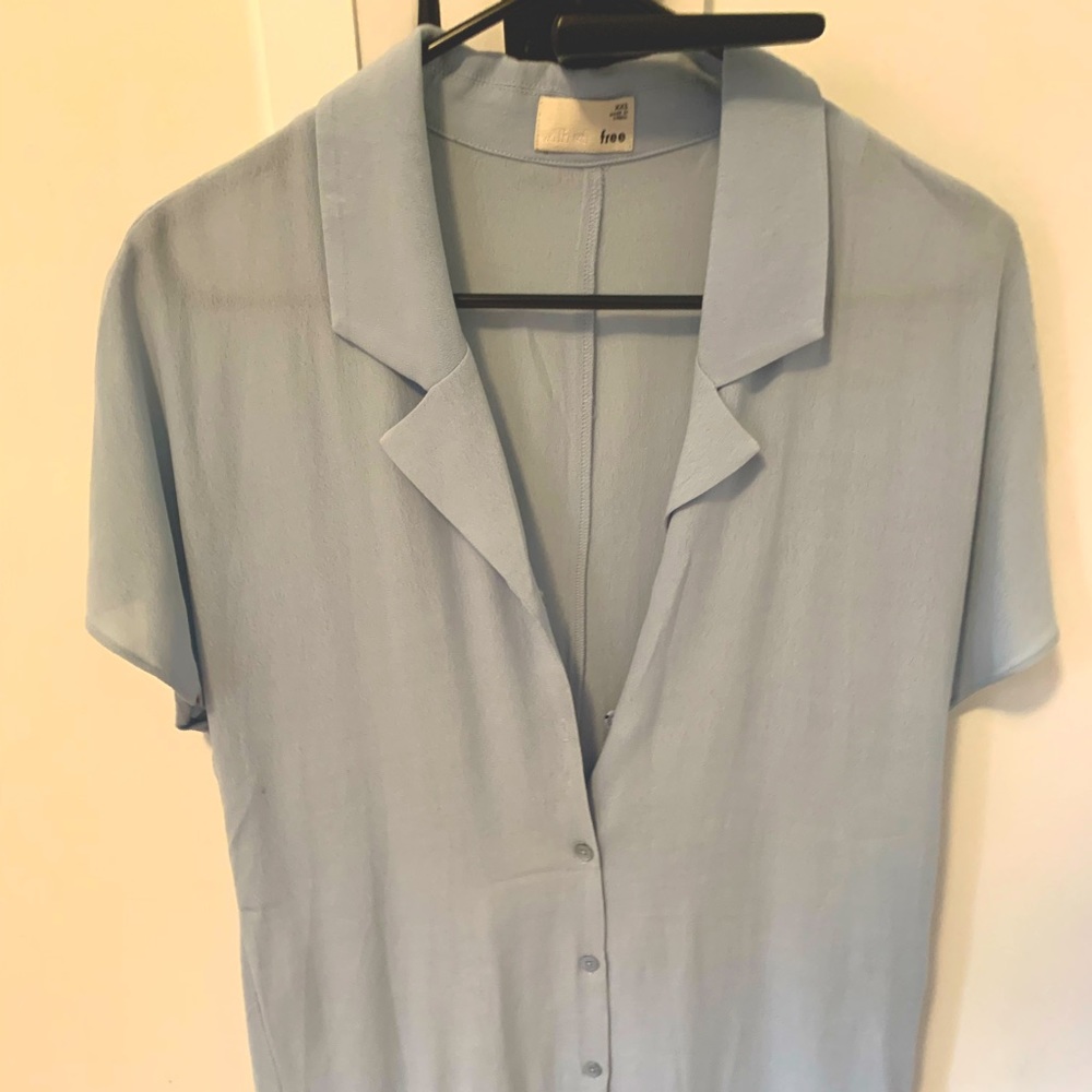 Aritzia Button Dress